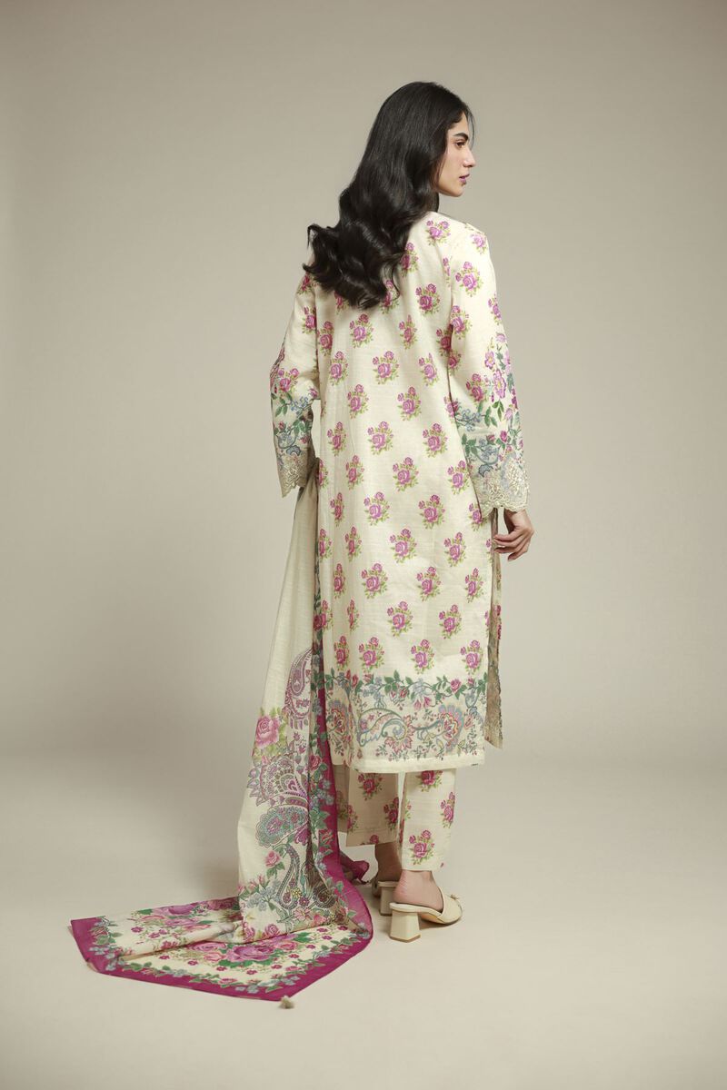 Embroidered | Mesuri | Tailored 3-Piece Set | USD 70.00