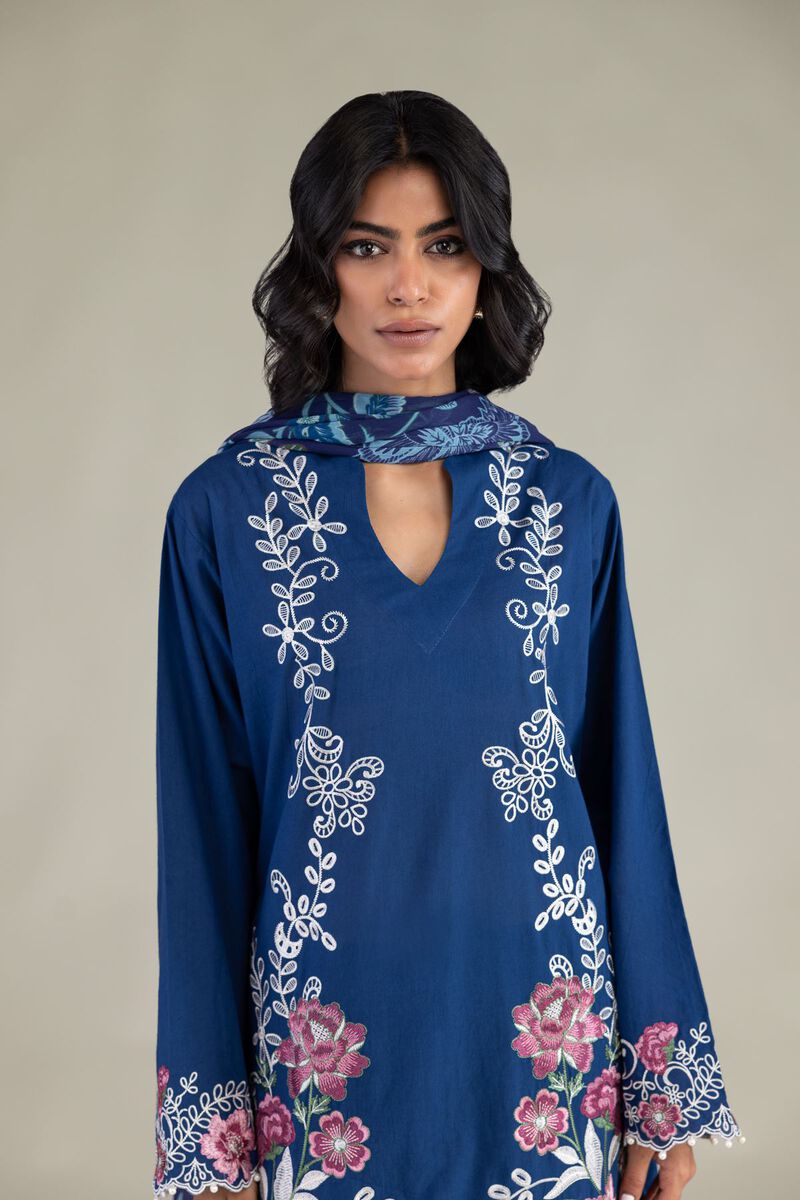Embroidered | Cambric | Cambric Tailored 3-Piece | USD 85.00
