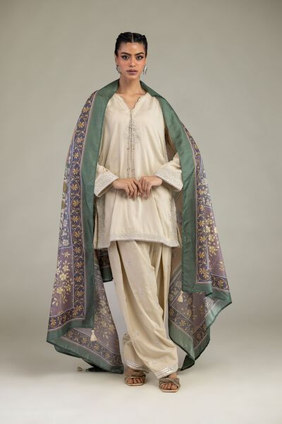 Embroidered | Raw Silk | Raw Silk Kurta | USD 60.00