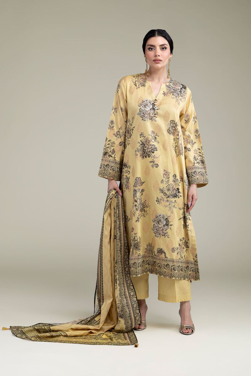 Printed | Jacquard | Tailored 3 Piece | USD 70.00