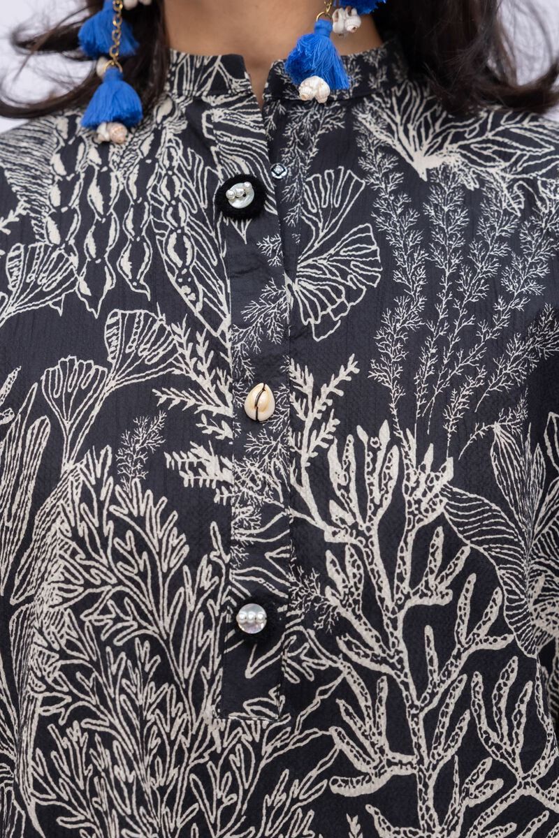 Printed | Ripple Crinkle | Kurta | USD 25.00