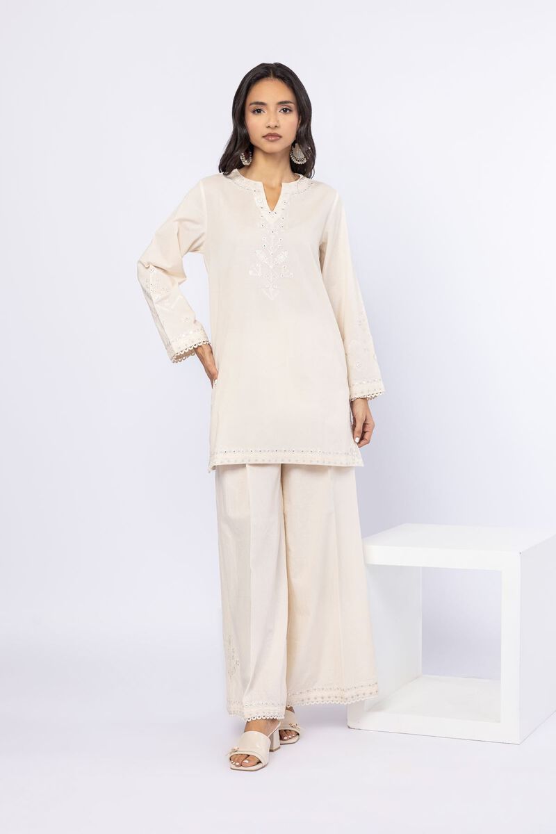 Embroidered | Cotton Dobby | Pants | USD 7.50