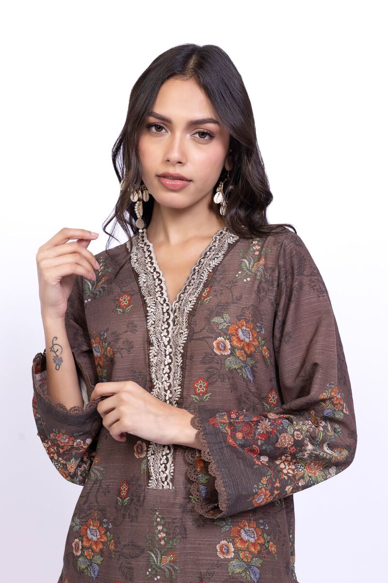 Embroidered | Textured Cotton | Kurta | USD 15.00