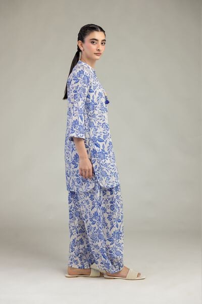 Printed | Cotton Dobby | Cotton Floral Shalwar | USD 25.00