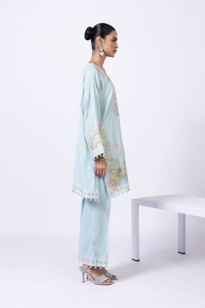 Embroidered | Thai Silk | Pants | USD 25.00