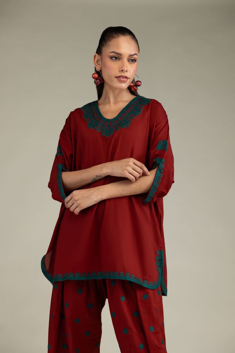 Embroidered | Cambric | Solid Cambric Kurta | USD 40.00