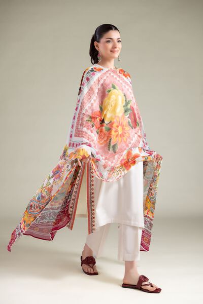 Embroidered | Chiffon | Dupatta | USD 30.00