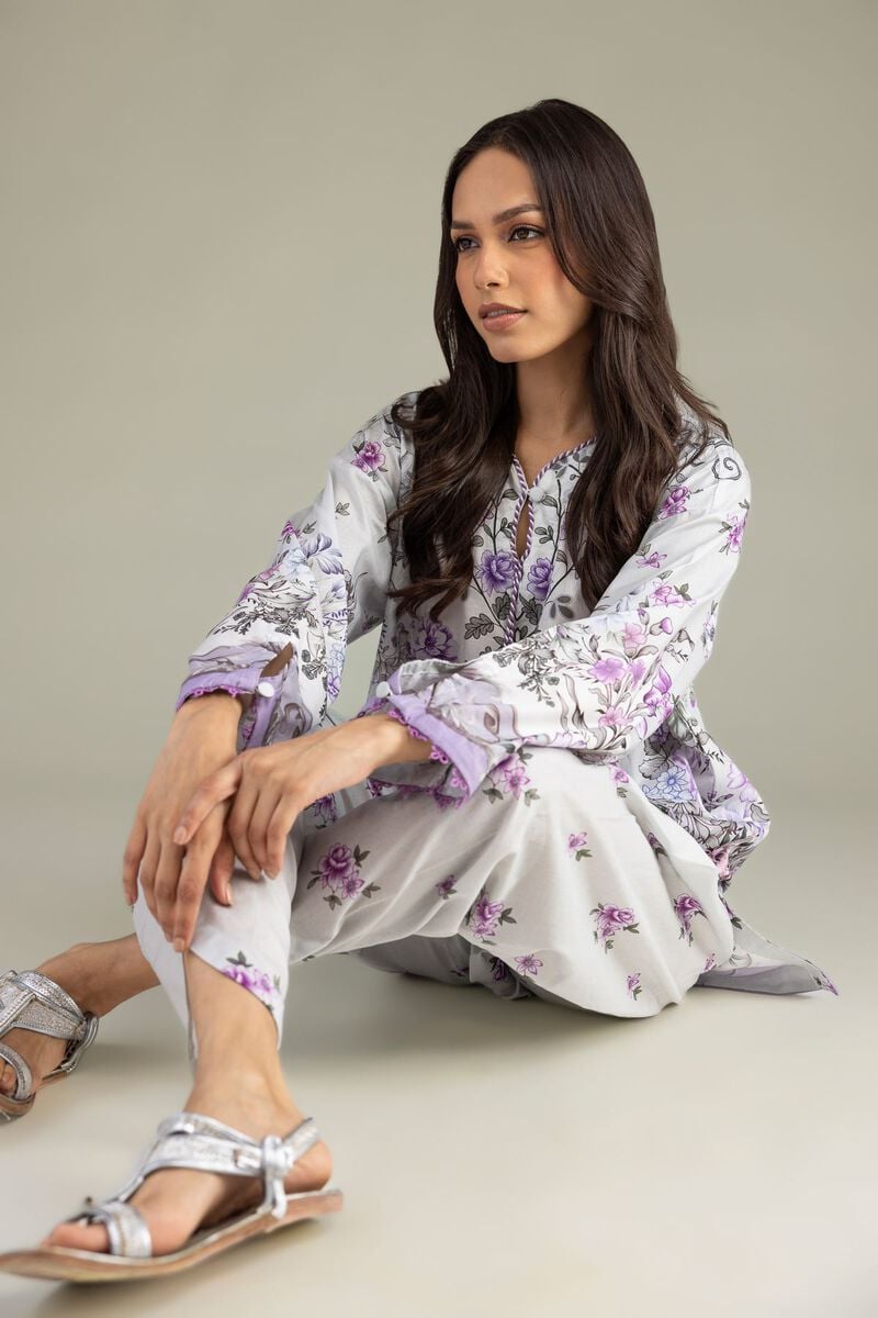 Printed | Cambric | Floral Cambric Kurta | USD 35.00