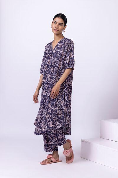 Printed | Ripple Crinkle | Pants | USD 5.40