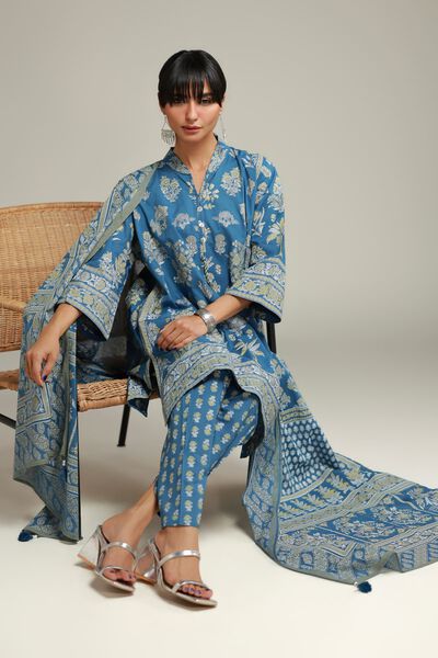 Printed | Cambric | Floral Cambric Kurta | USD 35.00