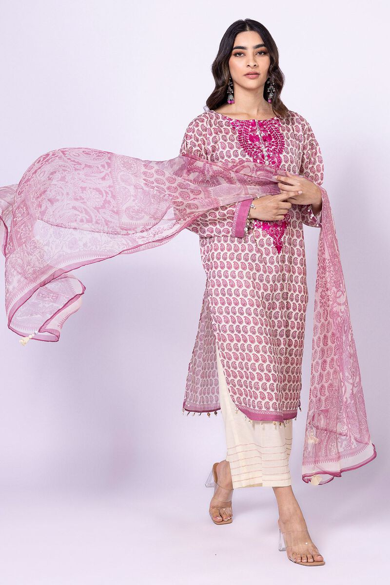 Embroidered | Lawn | Fabrics 3 Piece | null