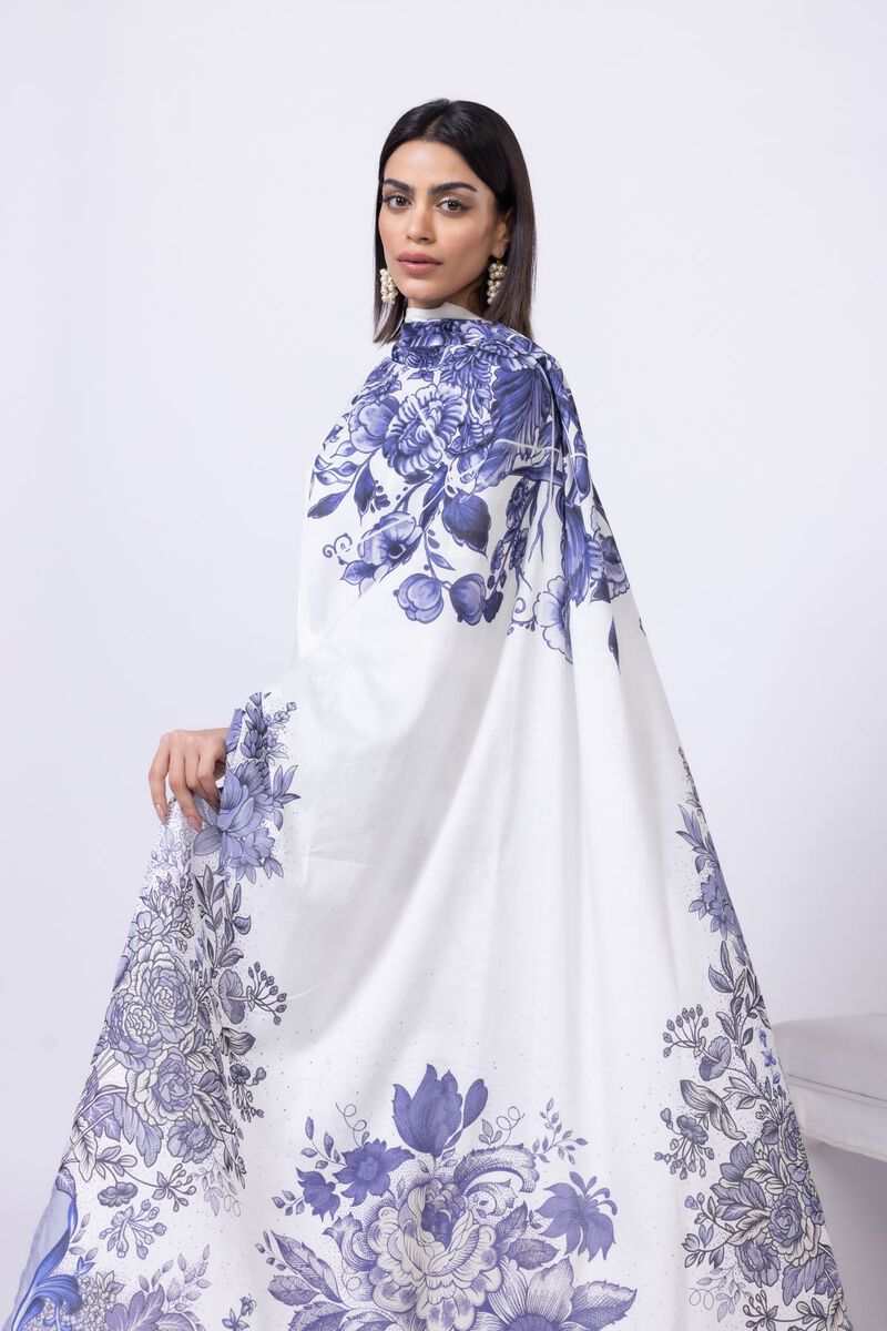 Printed | Slub lawn | Dupatta | null