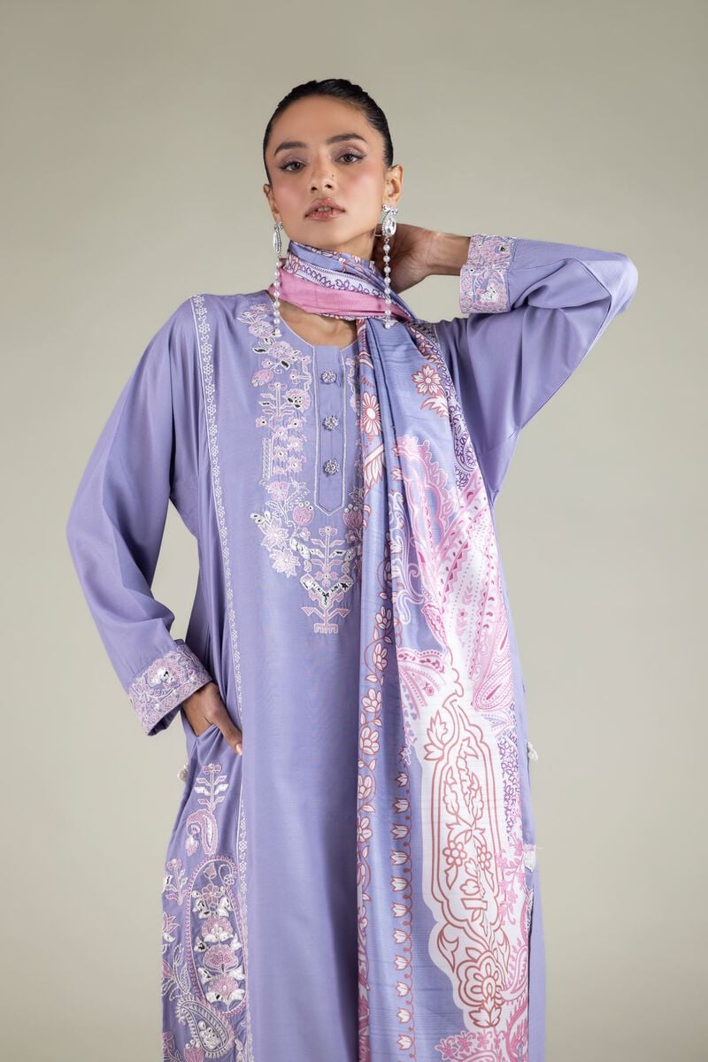 Embroidered | Polyester Silk | Dupatta | USD 30.00