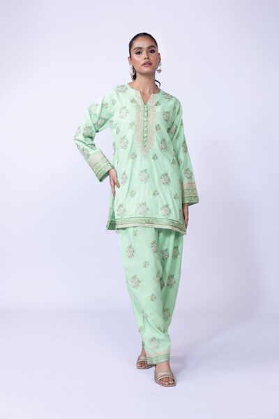 Embroidered | Russian Raw Silk | Kurta | USD 56.00