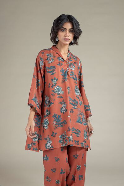 Printed | Raw Silk | Kurta | USD 25.00
