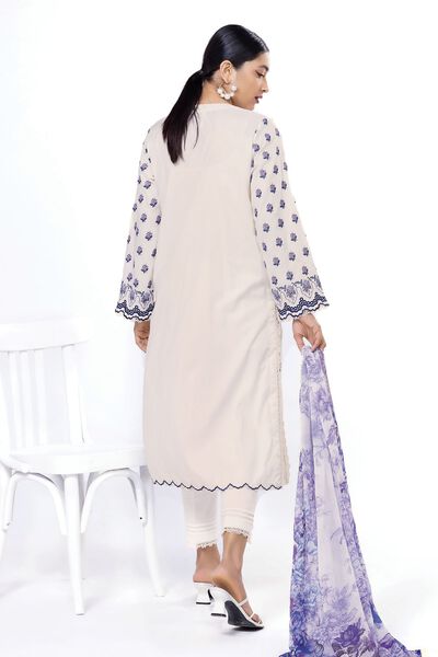 Embroidered | Dobby | Fabrics 3 Piece | USD 21.00