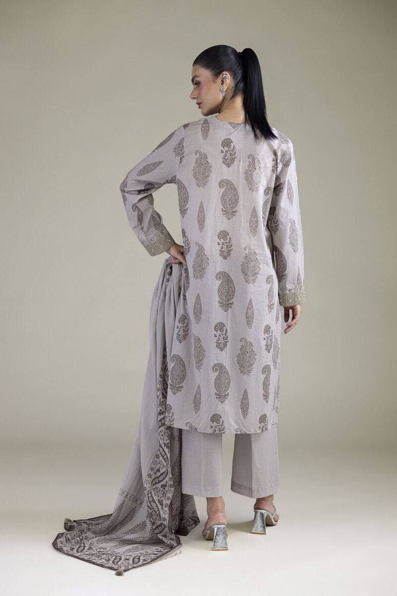 Embroidered | Cambric | Cambric Tailored 3-Piece | USD 65.00