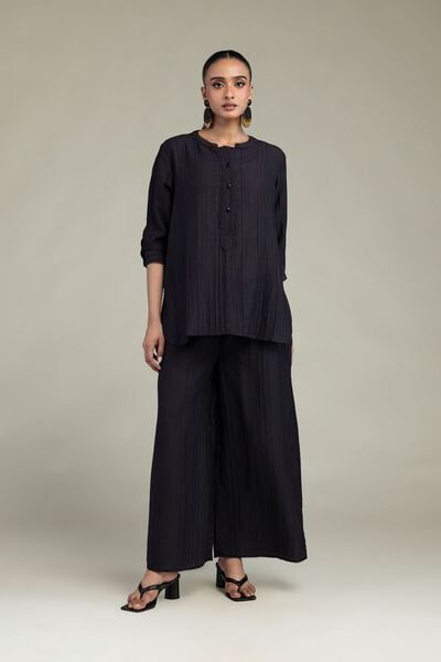 Dyed | Blended Crinkle | Trousers | USD 35.00