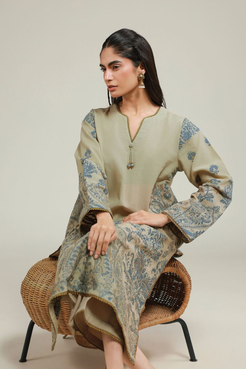 Dyed | Jacquard | Jacquard Tailored Set | USD 45.00