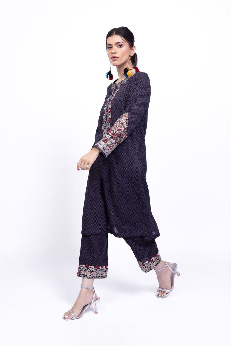 Embroidered | Textured Cotton | Kurta | USD 35.00