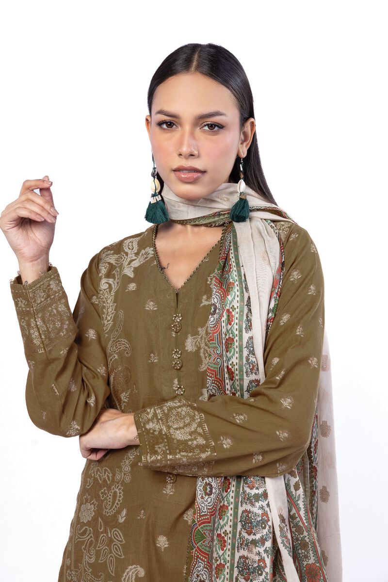 Dyed | Jacquard | Tailored 3 Piece | USD 70.00