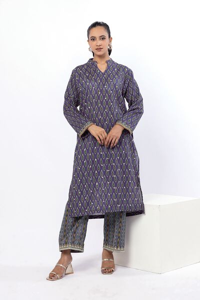 Embroidered | Khaddar | Tailored 2 Piece | Top and Bottom | USD 40.00