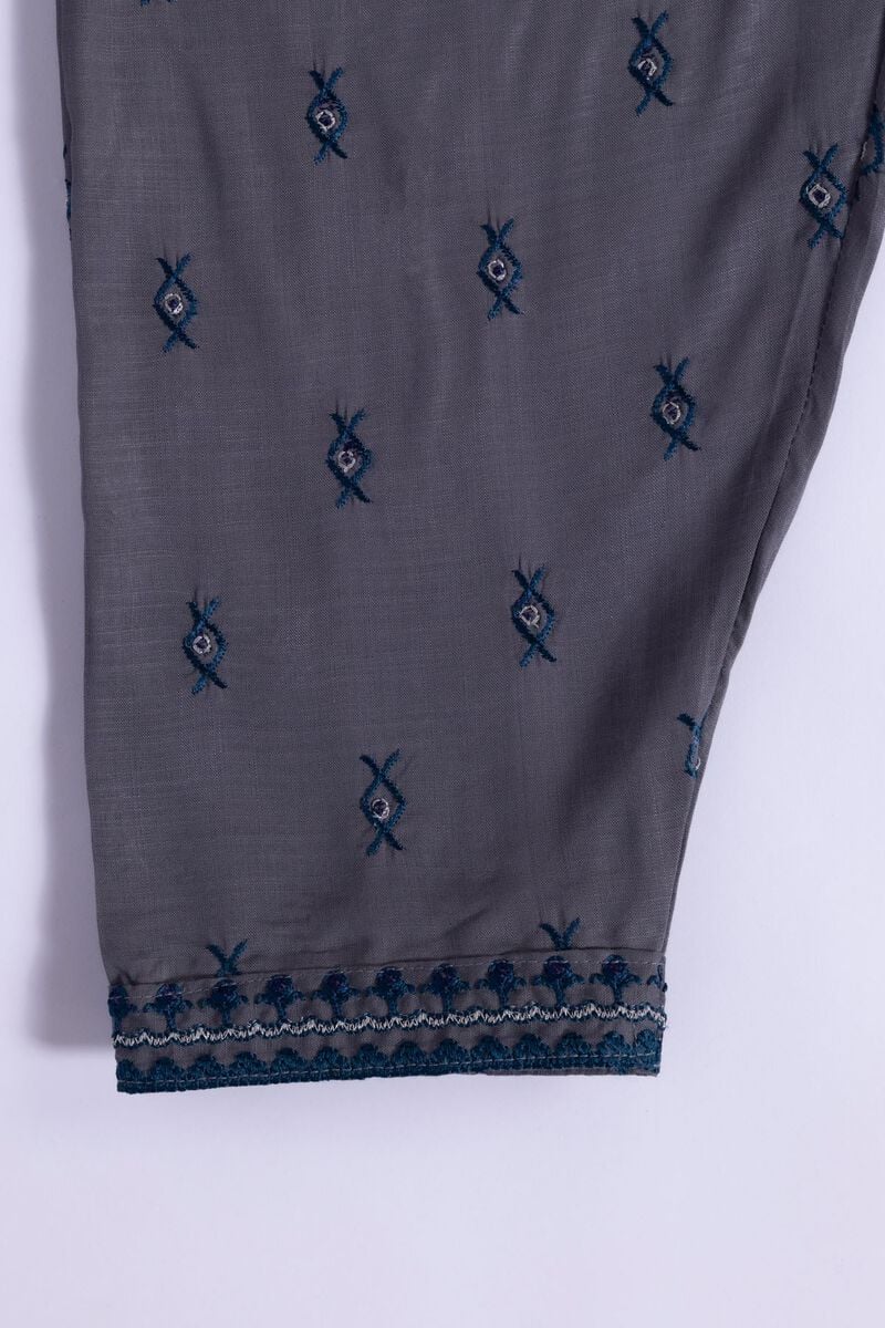 Embroidered | Crosshatch Raw Silk | Shalwar | USD 9.00