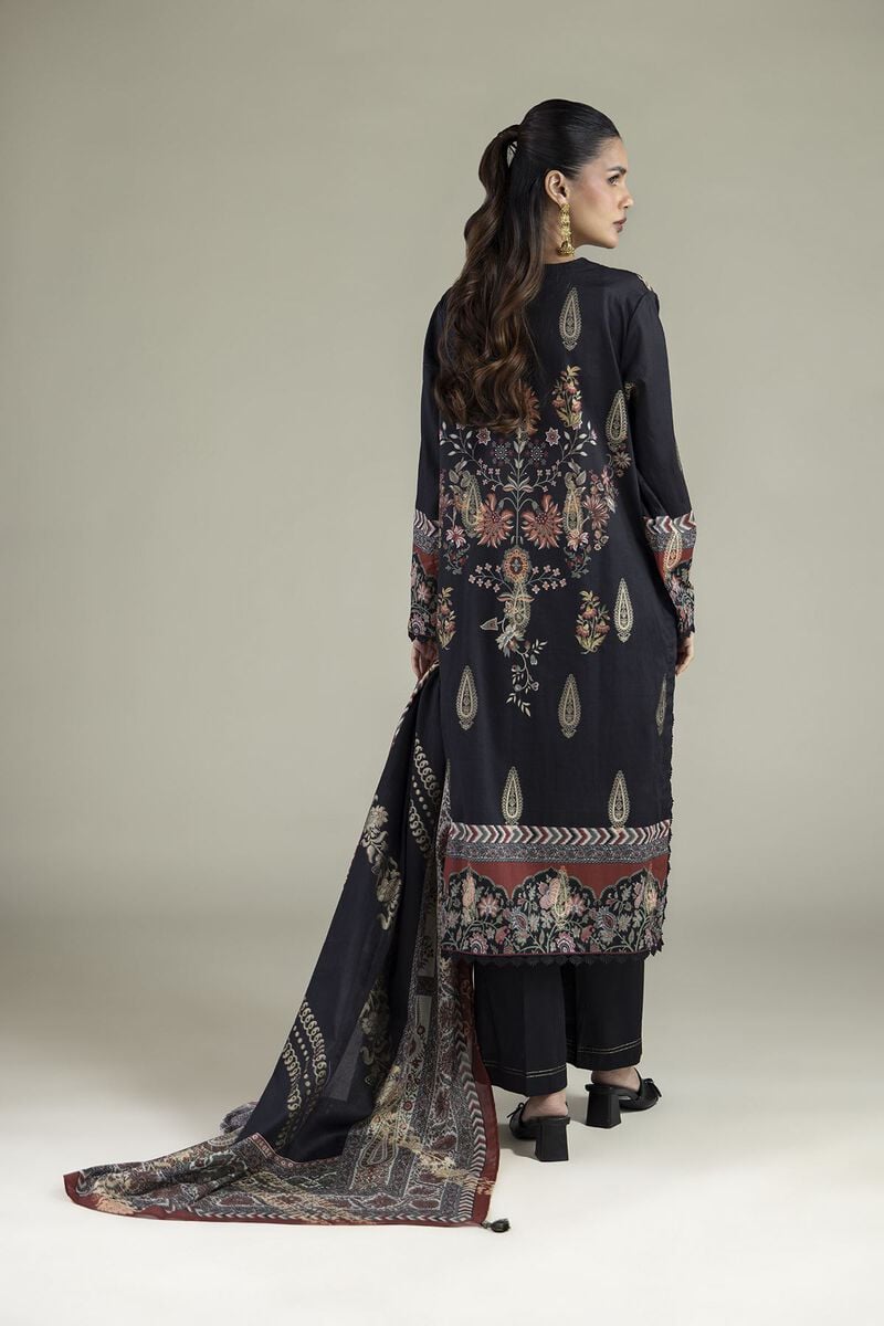 Printed | Jacquard | Floral Tailored 3-Piece | USD 65.00