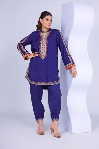 Embroidered | Russian Raw Silk | Shalwar | USD 23.00