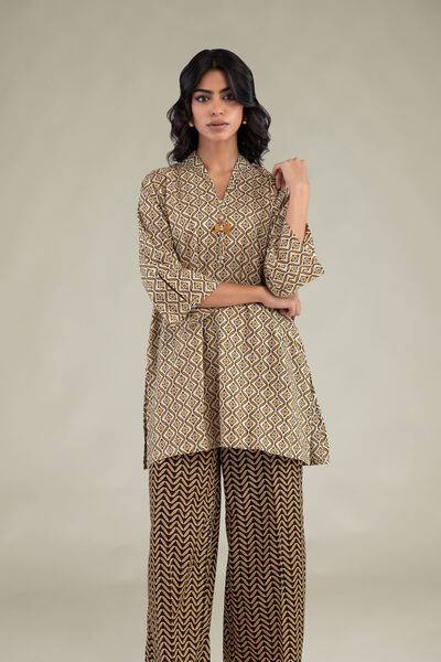 Printed | Cambric | Short Cambric Kurta | USD 35.00