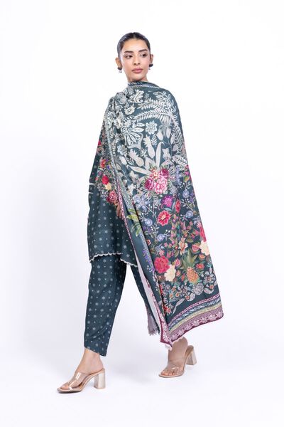 Printed | Satin | Dupatta | USD 11.00