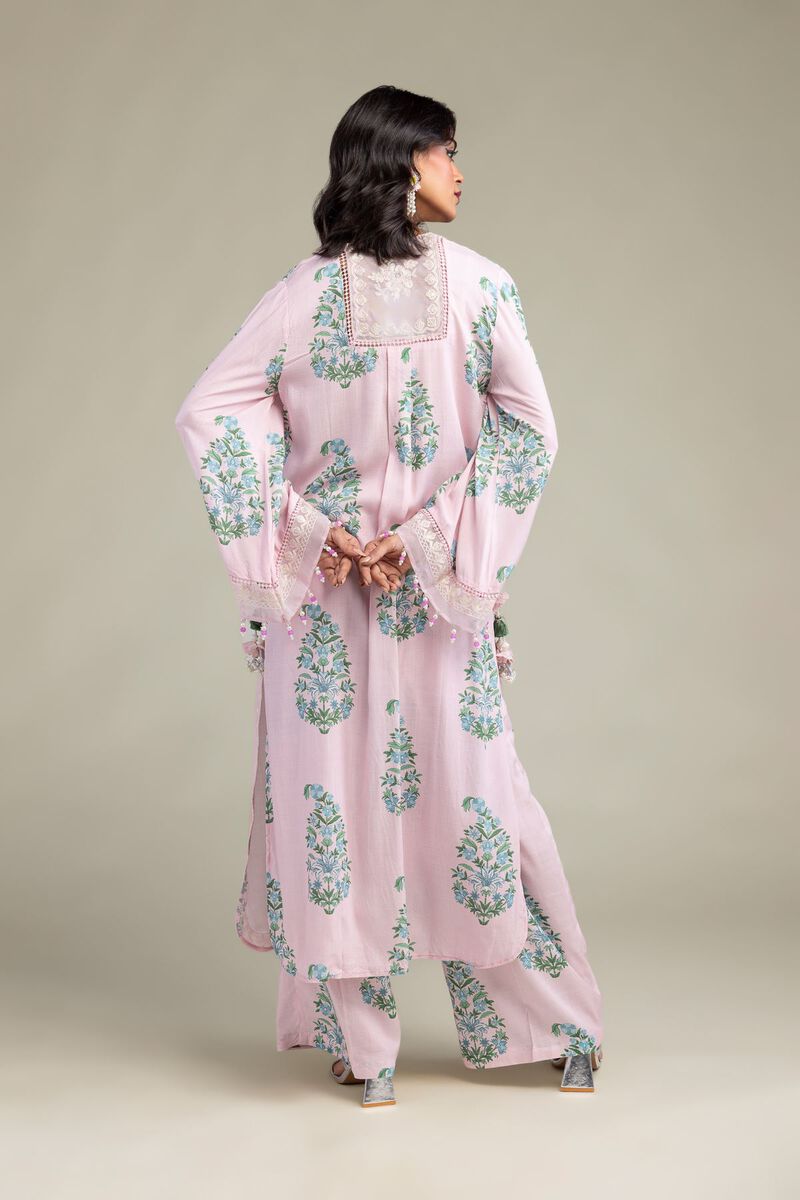 Embroidered | Raw Silk | Kurta | USD 65.00