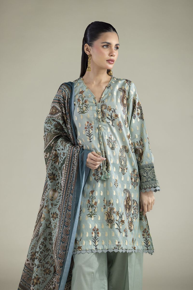 Printed | Jacquard | Tailored 3 Piece | USD 65.00