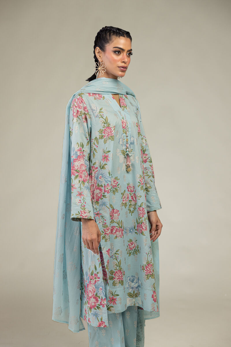 Printed | Lawn | Floral Lawn Dupatta | USD 30.00