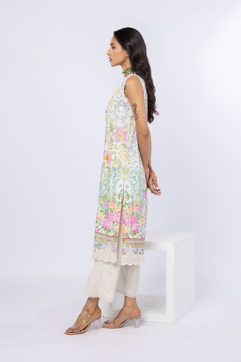 Embroidered | Crosshatch Raw Silk | Kurta | USD 20.00