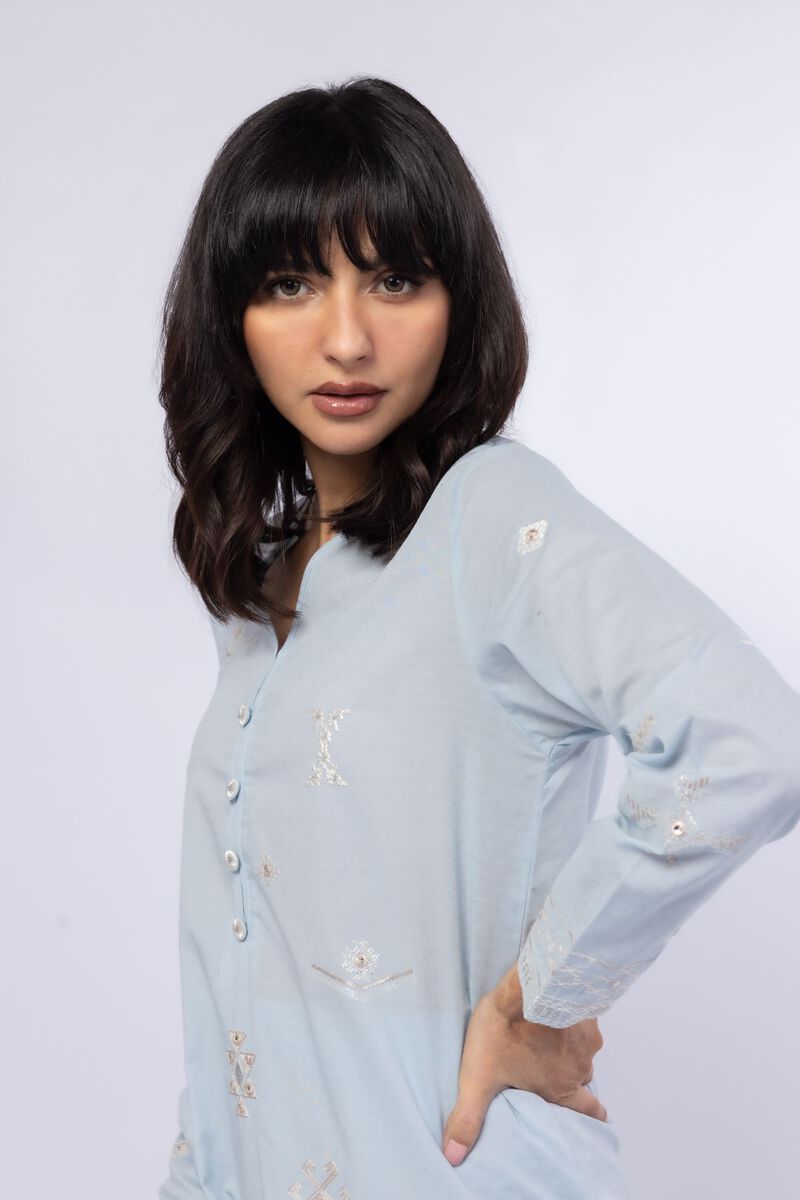 Embroidered | Cotton Dobby | Kurta | USD 20.00