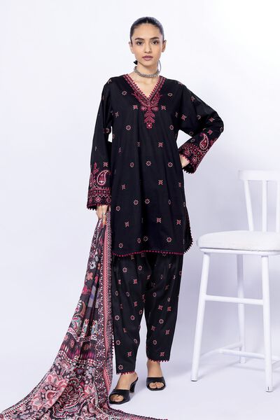 Embroidered | Dobby | Fabrics 3 Piece | USD 27.50