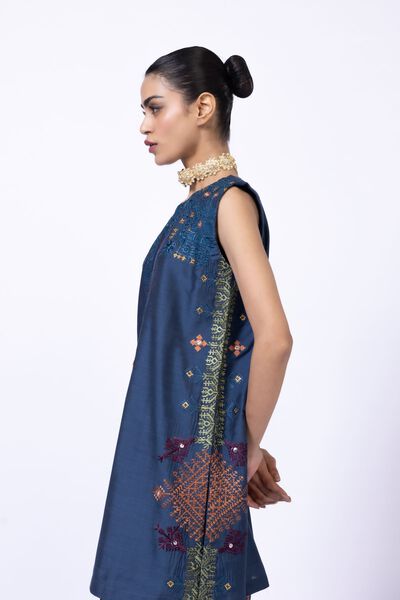 Embroidered | Raw Silk | Kurta | USD 15.00