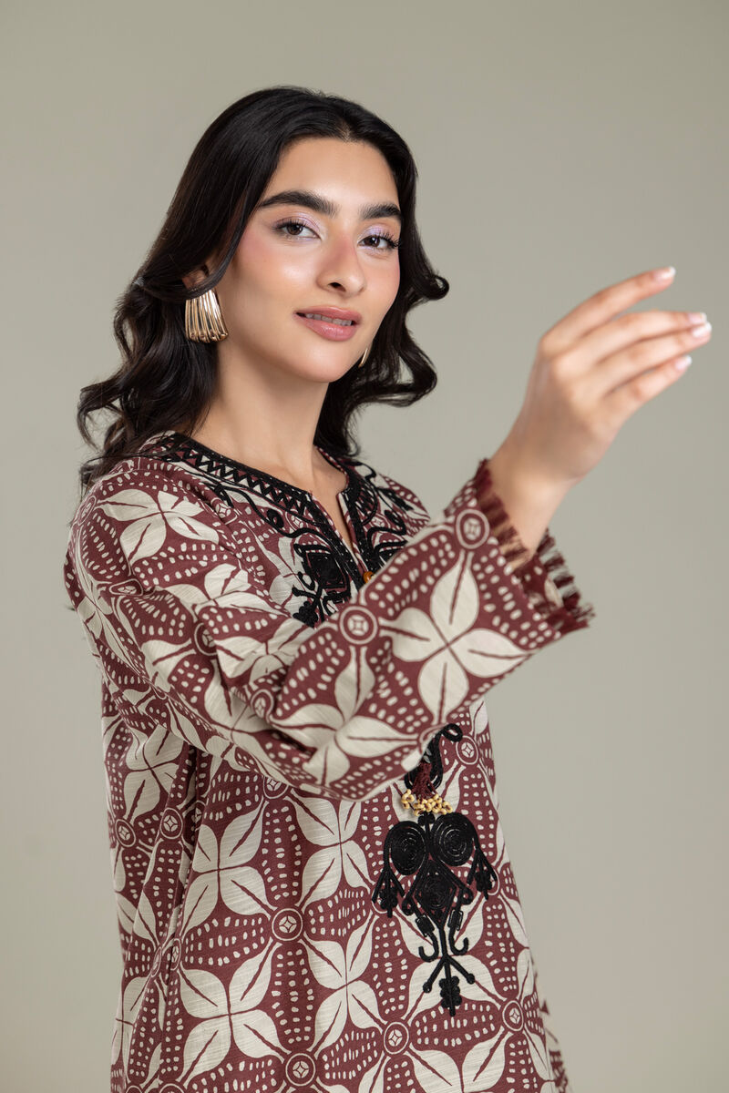 Embroidered | Light Khaddar | Tailored 2 Piece | null