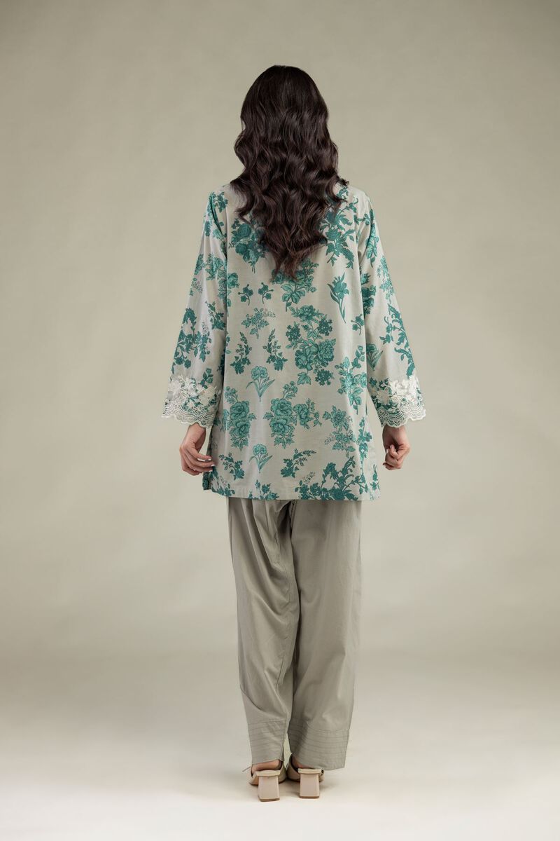 Embroidered | Lawn | Short Lawn Kurta | USD 40.00