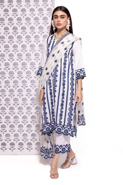 Embroidered | Viscose Oak Silk | Pants | USD 9.00