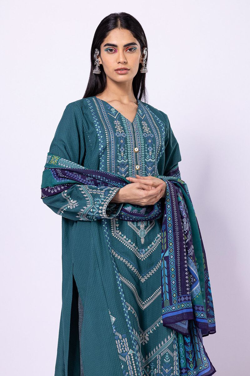 Buy Fabrics 3 Piece Suit | 19.80 USD | 1001749774 | Khaadi United States