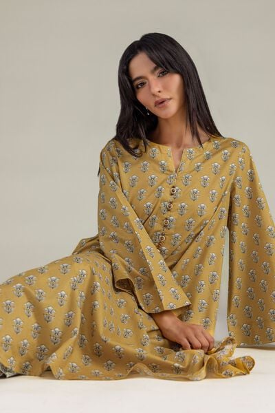 Printed | Cambric | Floral Flared Kurta | USD 35.00