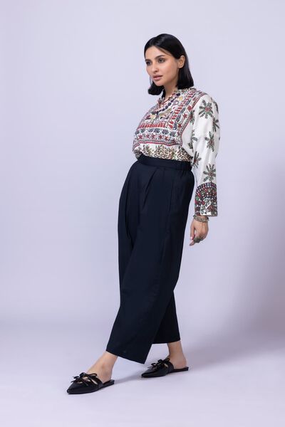 Dyed | Ripple Crinkle | Trousers | USD 6.00