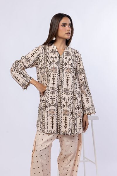 Printed | Crosshatch Poplin | Kurta | USD 25.00
