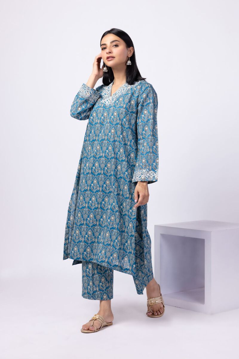 Embroidered | Cambric | Kurta | null