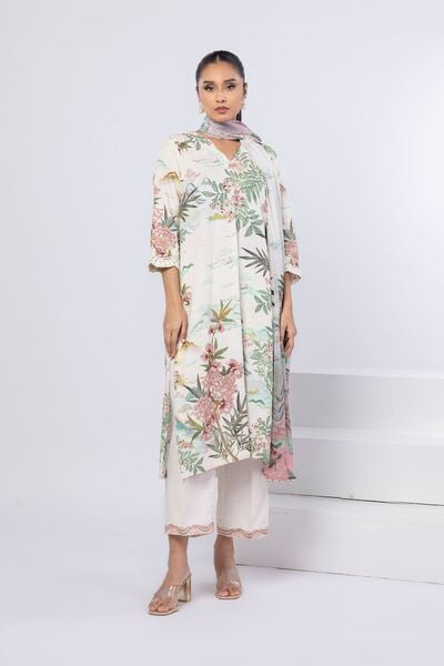 Embroidered | Dull Raw Silk | Kurta | USD 30.00
