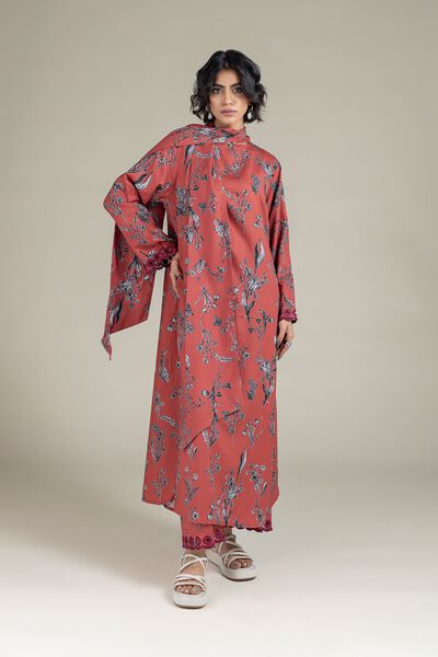 Embroidered | Raw Silk | Pants | USD 7.50