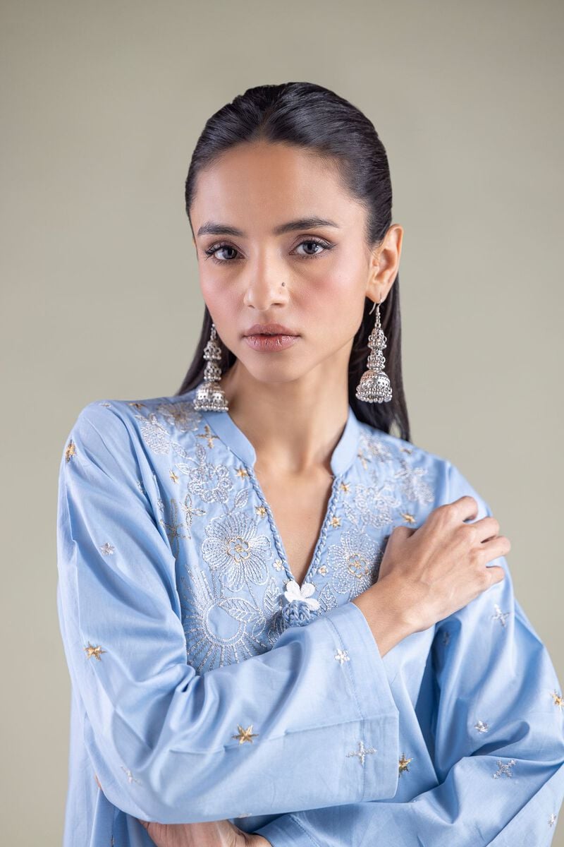 Embroidered | Cambric | Kurta | USD 35.00