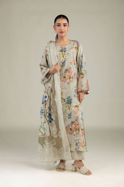 Printed | Cotton Dobby | Long Floral Kurta | USD 30.00